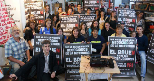 Obreros transformaron Buenos Aires occupy ocupas Bauen