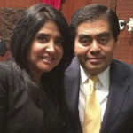 alejandra barrales y miguel barbosa