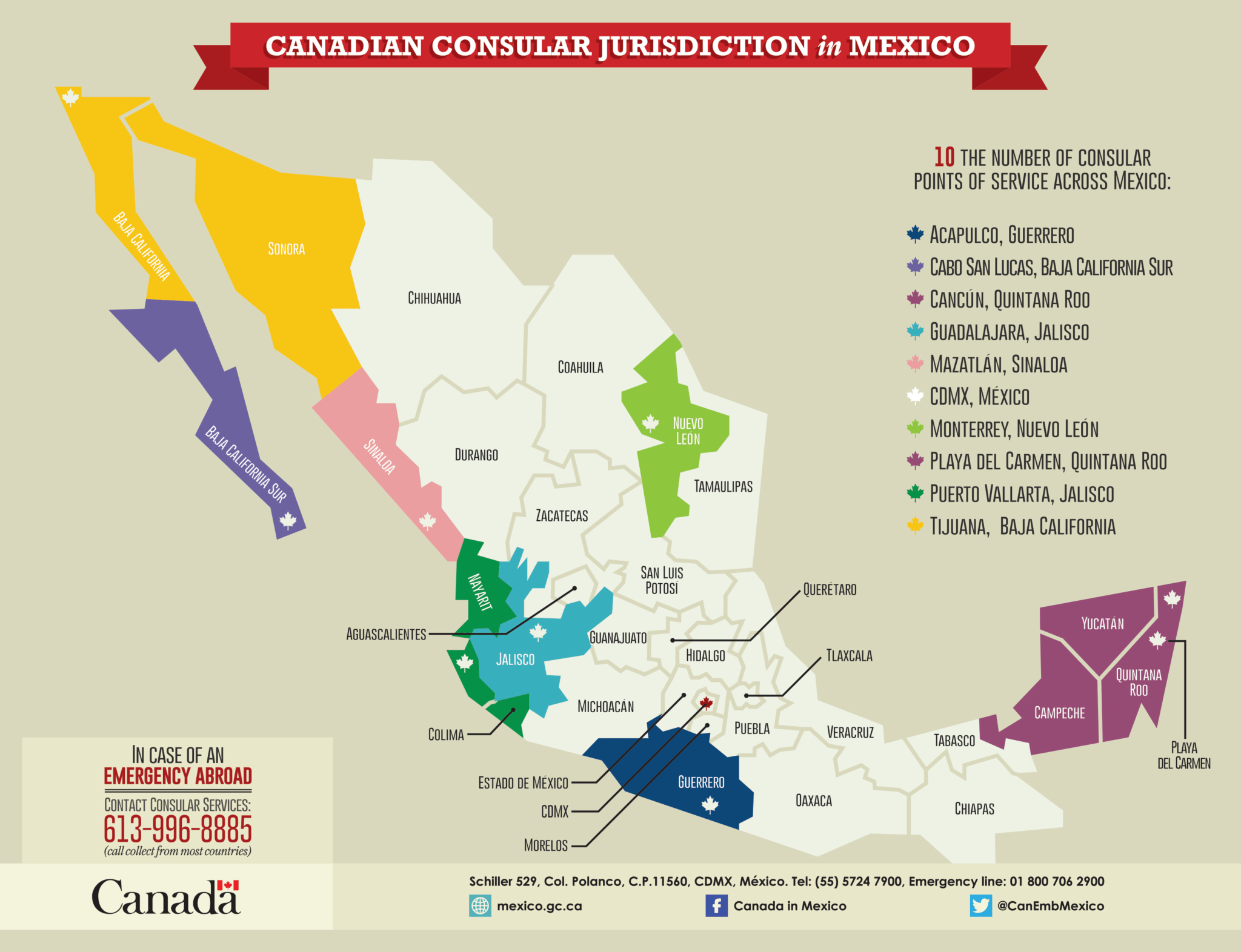 Embajada de Canadá busca mexicanos y ofrecen salario de 50 mil pesos