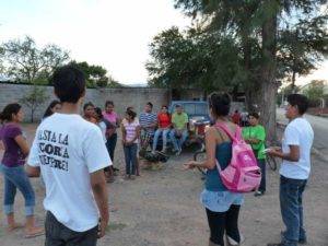 Morena San Luis Potosí en Defensa del petróleo.