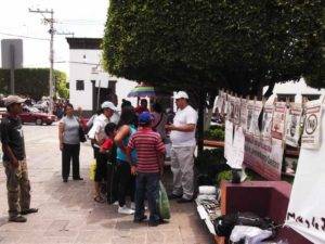 Morena Querétaro en Defensa del petróleo.