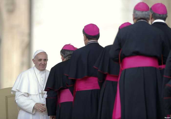Papa Francisco con Obispos  Foto: Radio Vaticano