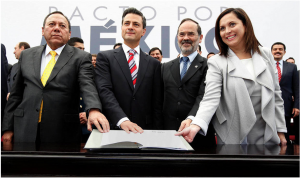 Firma del Pacto por Mexico
