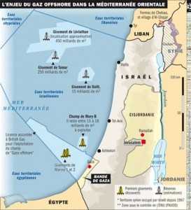 Mapa Gaza Gas