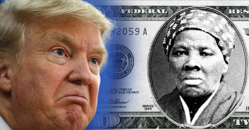 Trump no quiere a una mujer negra en billetes de dólar