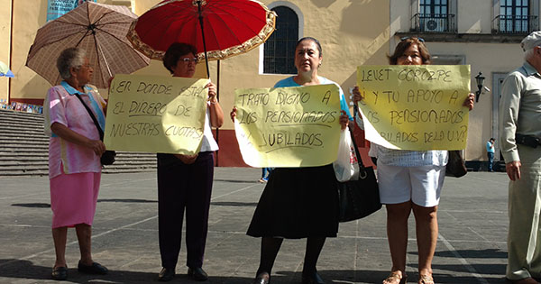 Gobierno de Veracruz incumple a pensionados