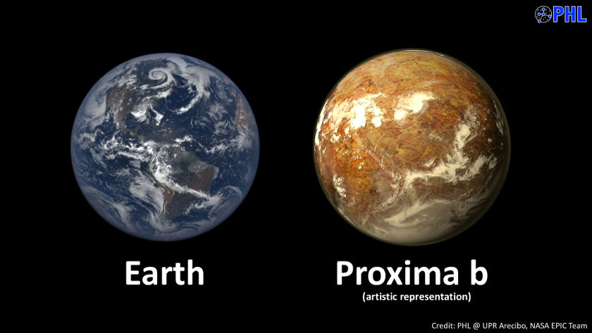 exoplaneta que podría ser la esperanza de la Tierra proxima b