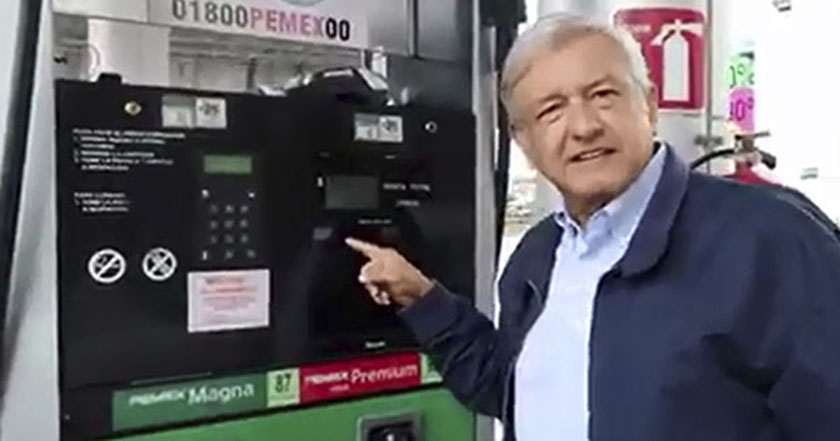 Andrés Manuel López Obrador amlo gasolinazos