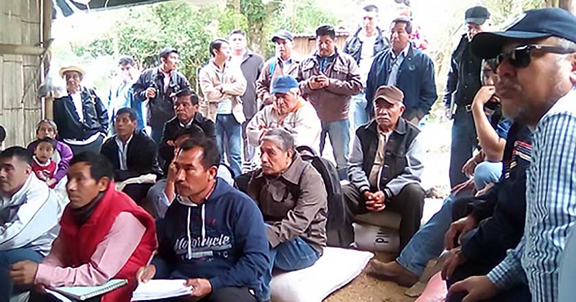 Cafetaleros se suman a lucha contra subestación eléctrica de CFE en Cuetzalan