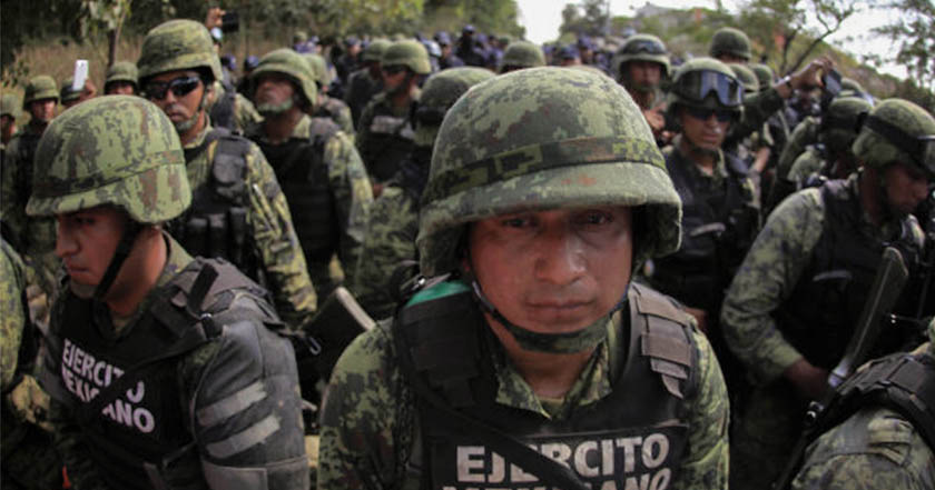 ejército derechos humanos militarización ley de seguridad interior CNDH