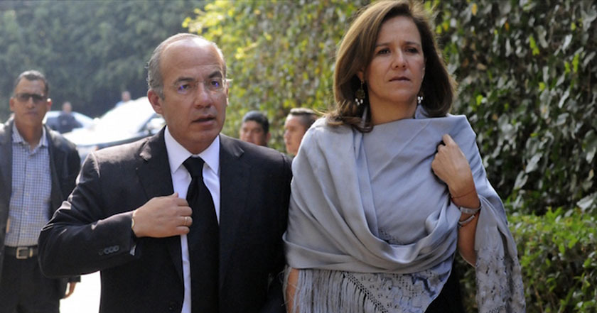 Felipe Calderón firmas para Margarita Zavala pensión expresidentes