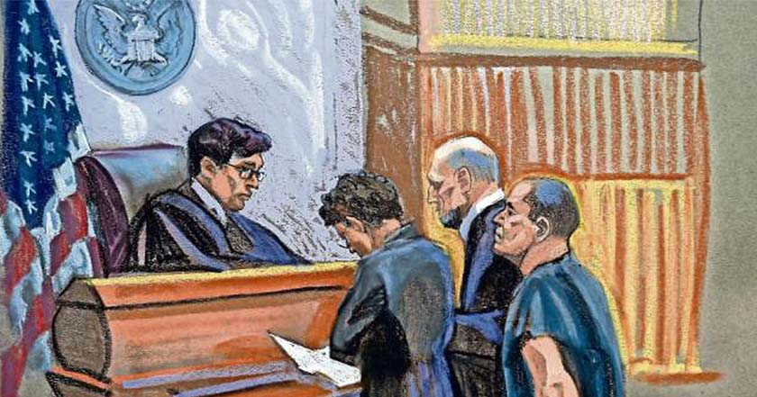 Joaquín El Chapo Guzmán Loera en juicio EU