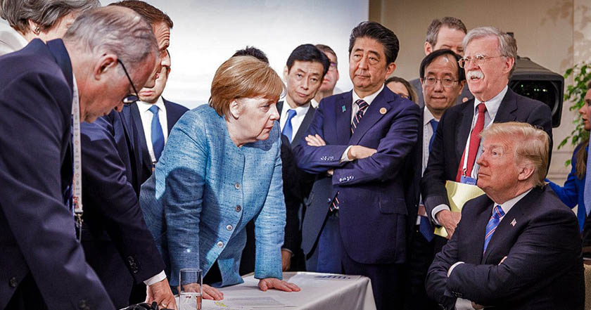 Donald Trump amenazó con terminar comercio con países del G7
