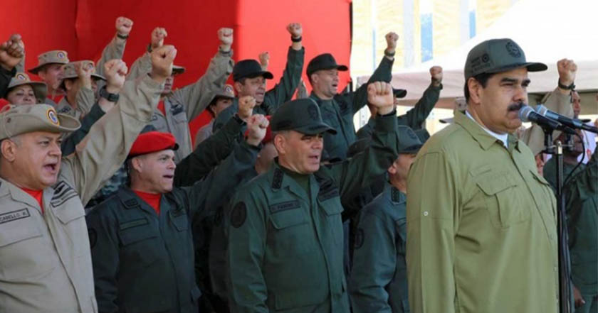 Fuerzas armadas de Venezuela reiteran lealtad a Maduro ante presión de Grupo Lima