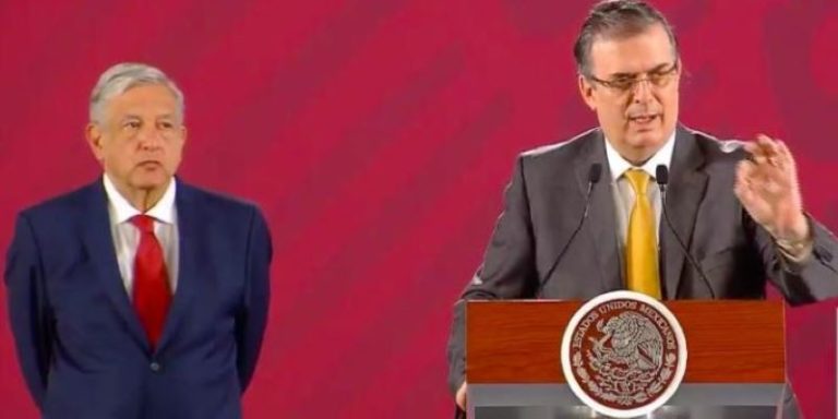 Ebrard: Decisiones de México, eficaces, flujo migratorio ha disminuido 36%