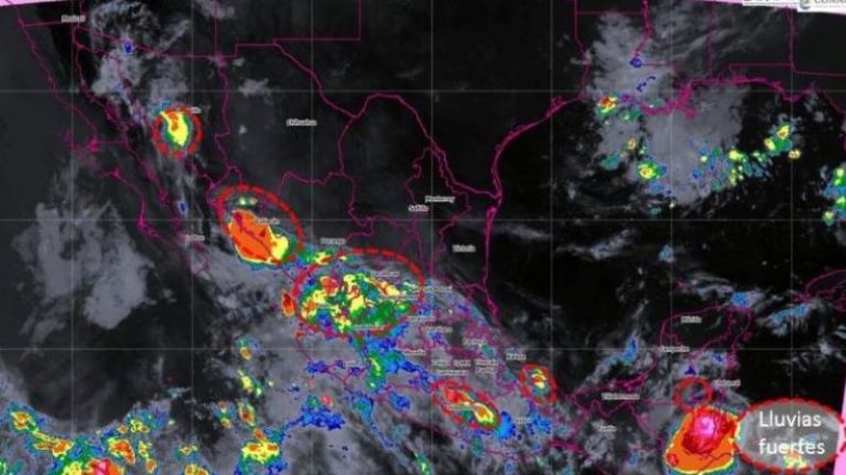 Se prevén lluvias, tormentas eléctricas y granizo en to el país