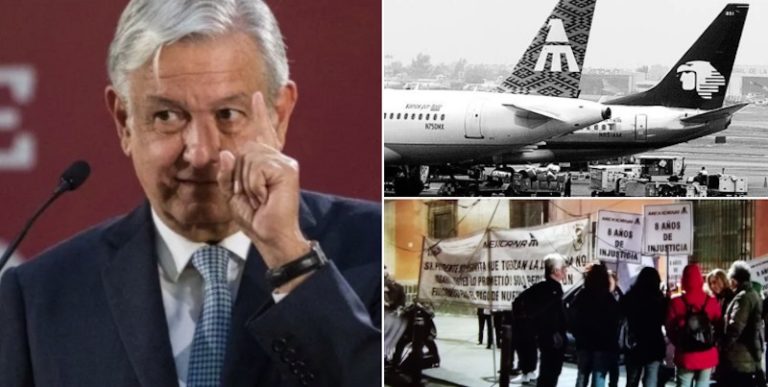 AMLO: Mexicana, otro saldo negativo del neoliberalismo, se atiende el caso