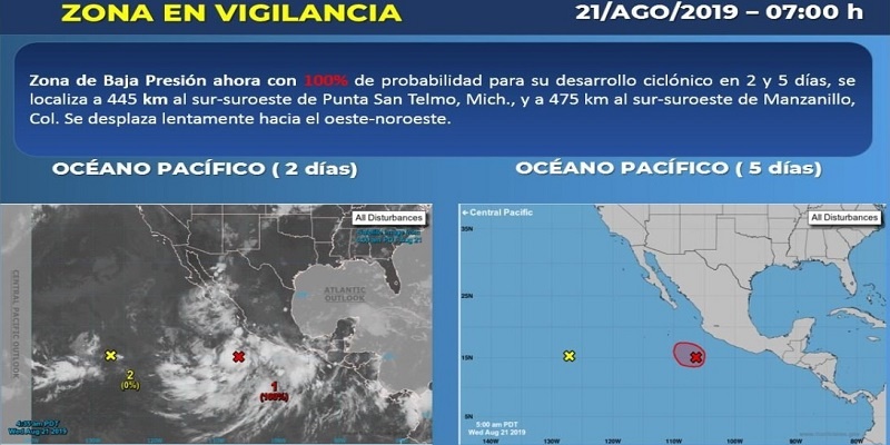 SMN pronostica lluvias en 31 estados de la República Mexicana