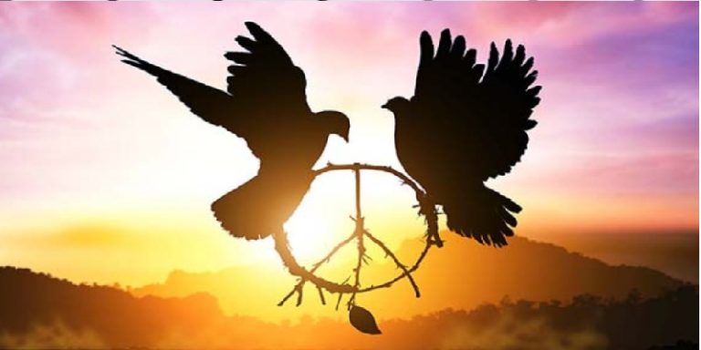 palomas, símbolo del amor y paz universal, cristo