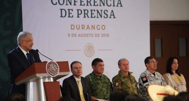 Destaca disminución de delitos en Durango, reportan cero secuestros