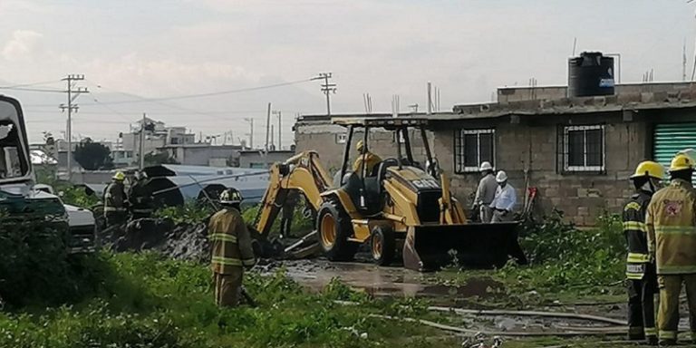 Controlada y sin daños mayores la fuga de gas en Tezoyuca