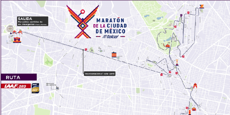 Prepárate para el Maratón de la Ciudad de México