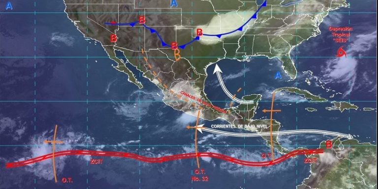 Se prevén lluvias puntuales intensas en Sinaloa y Nayarit, SMN
