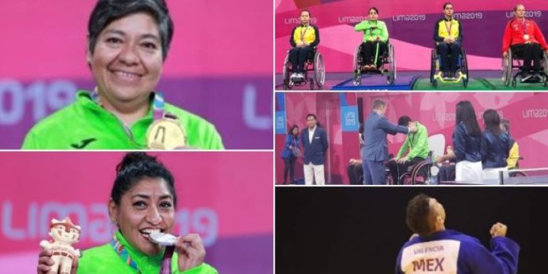 Con 11 preseas, México, 4to sitio en medallero parapanamericano