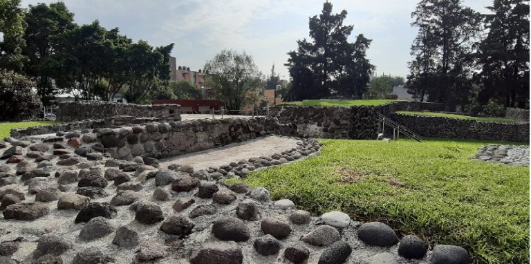 Mixcoac, zona arqueológica, CDMX