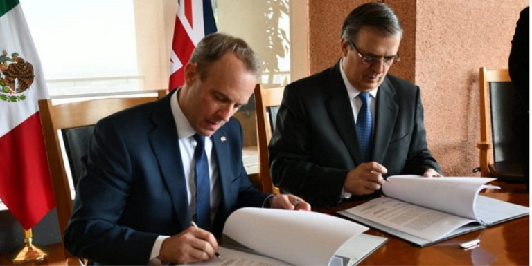 Reino Unido y México firman acuerdo