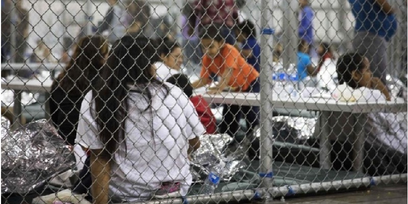 Trump, centros de detención de infantes