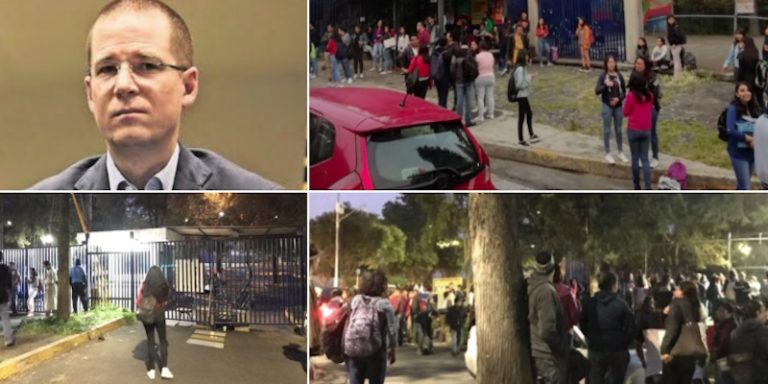 Universitarios toman la FCPyS en contra del diplomado de Ricardo Anaya