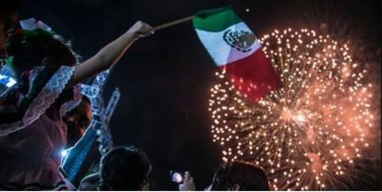 México bandera