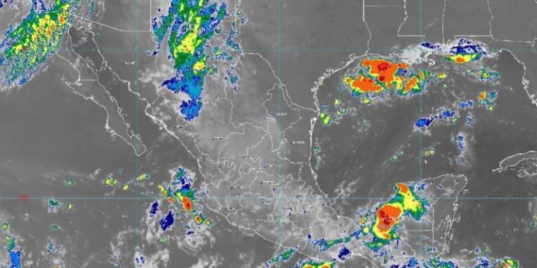 Fuerte potencial de lluvias en Jalisco, Colima, Oaxaca y Tamaulipas