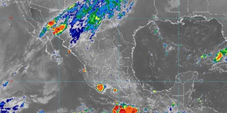 Depresiones Lorena y Mario se debilitan, siguen las lluvias