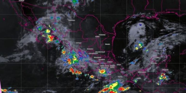 Potencial de lluvias en todo el país por humedad de océanos