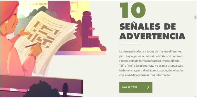 Hablemos sobre demencia, campaña de salud