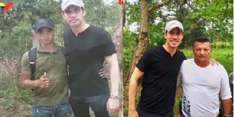 Guaidó con narco de Colombia