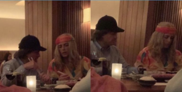 Captan a Peña Nieto y a Tania Ruiz, disfrazados, en Nueva York