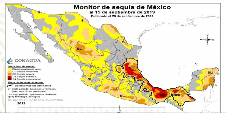 Sequía en México