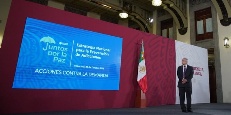 AMLO: Garantizar el bienestar de los jóvenes para combatir las adicciones