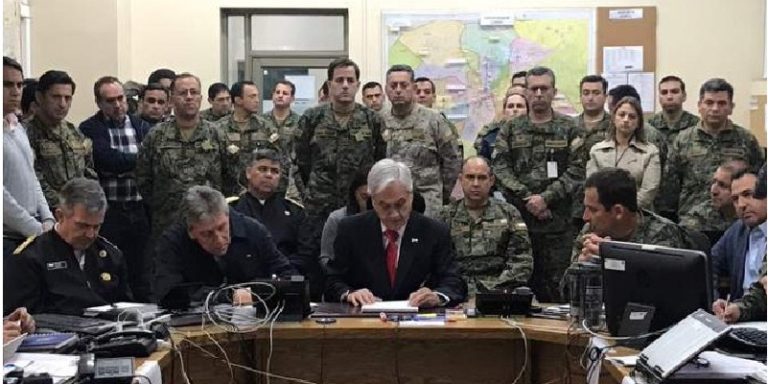 Chile, protestas y represión