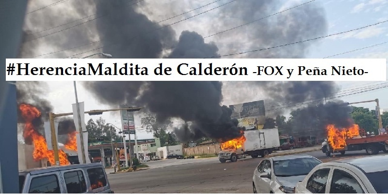 Sinaloa, balacera "Herencia Maldita" neoliberal