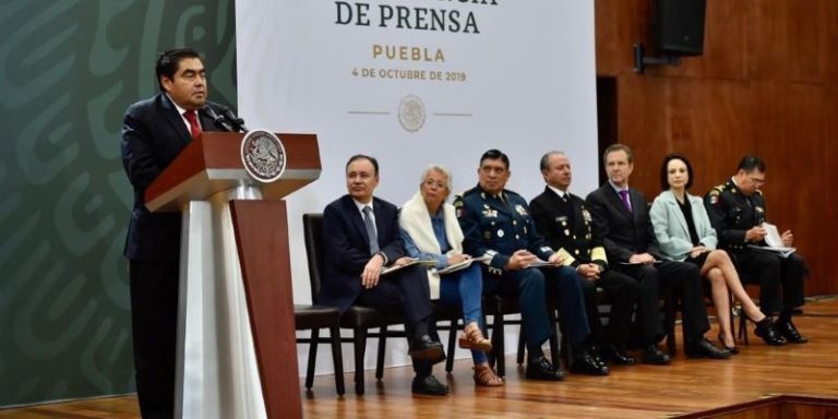 Barbosa: los indices delictivos en Puebla van a la baja