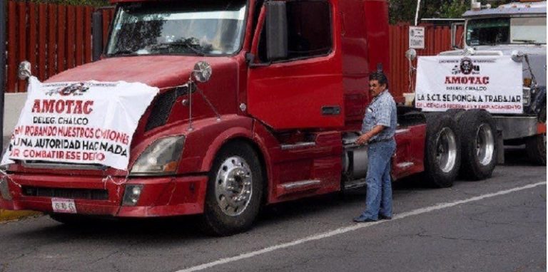 Transportistas, movilización sin afectaciones