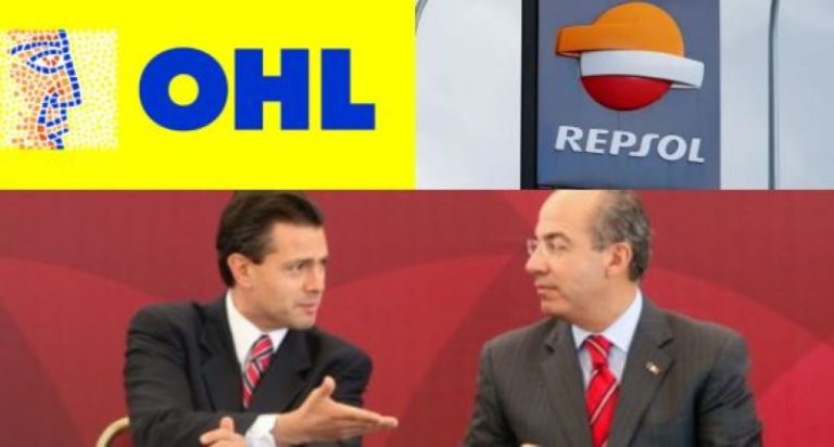 AMLO: Repsol y OHL, compañías favoritas de Calderón y Peña