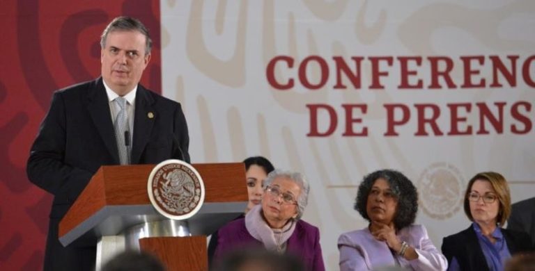 Ebrard rechaza que narco sea considerado terrorismo por EU