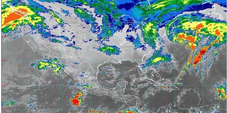 Lluvias en BC y regiones con cielo nublado
