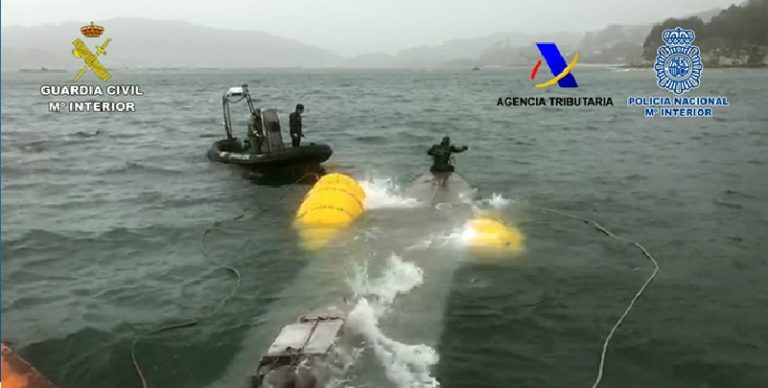 Europa, primer narco submarino detenido