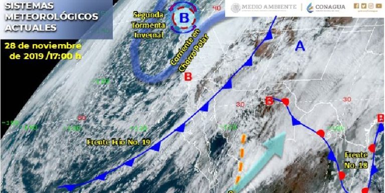 nevadas por tormenta invernal